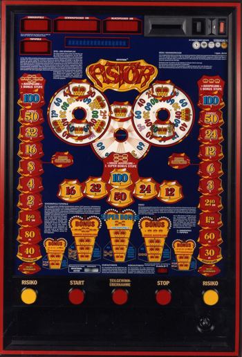 Astor, Rototron, Bally Wulff, 1992 Astor, Rototron, Bally Wulff, 1992